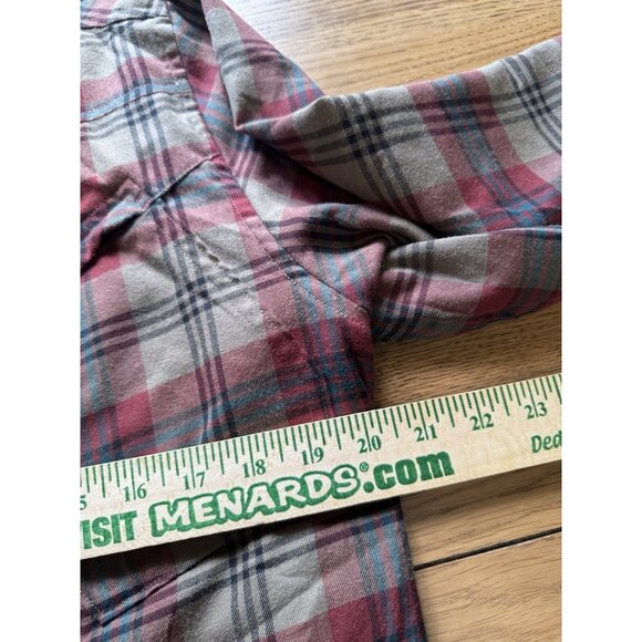 Toad & Co Men Size Medium Shirt Button Down Flannel Polyester Long Sleeve Preppy - Picture 7 of 15